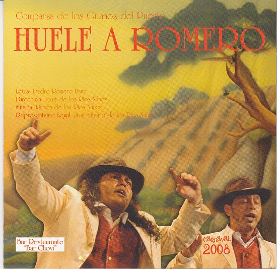 Huele a Romero - Portada del CD